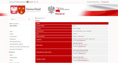 Desktop Screenshot of bip.gozd.pl