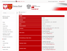 Tablet Screenshot of bip.gozd.pl